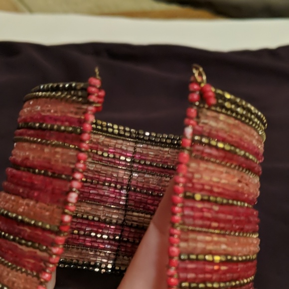 Beaded Cuff Bracelet - Picture 5 of 5